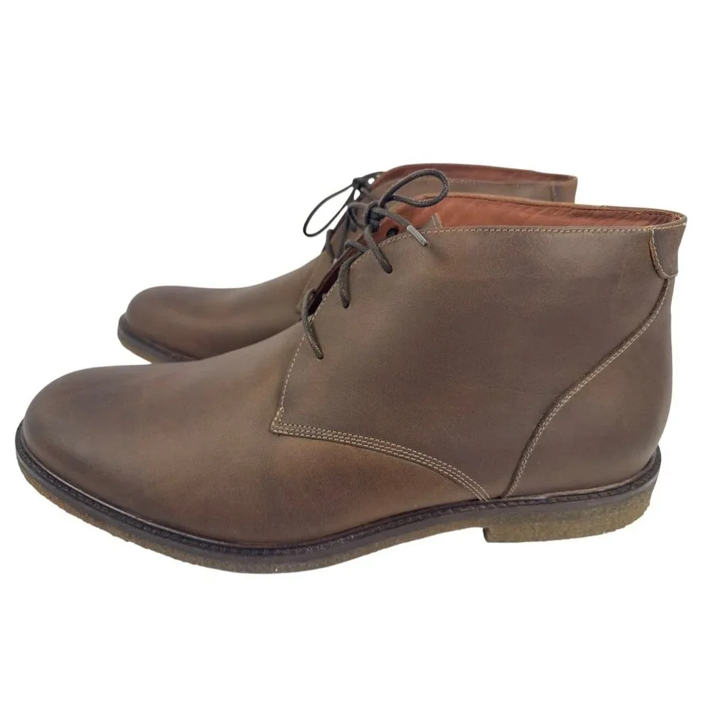 Johnston‎ & Murphy Men's Copeland Chukka 25-1870 Brown Leather Size 15M